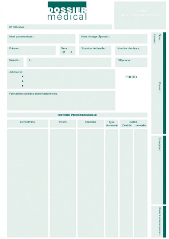 TRADUCTION DOSSIER MÉDICAL / DOCUMENT DE SANTÉ